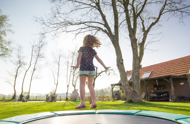 Girl Jumping