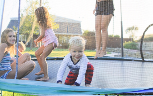 Toddlers Playing in an affordable playground